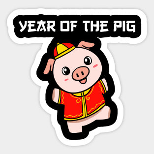 Pig Zodiac Sticker